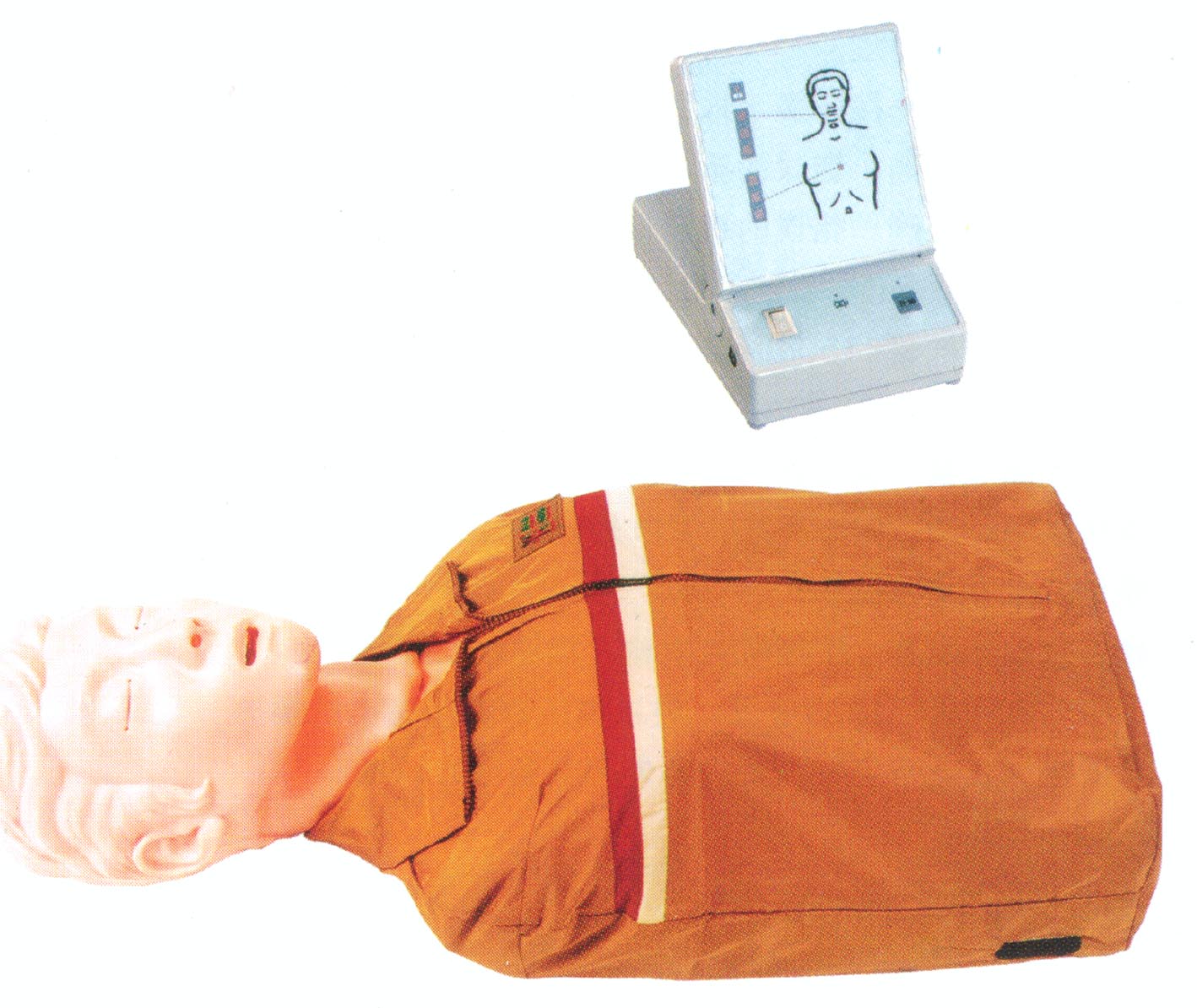 觸電急救模型|高級半身心肺復蘇訓練模擬人