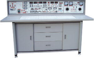 電工、模電、數電、電力拖動（帶直流電機）實驗與技能實訓考核實驗室成套設備（帶智能型功率表、功率因數表）
