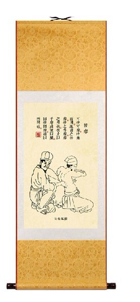 背部膀胱經推法