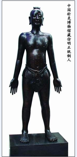 仿明正統針灸銅人